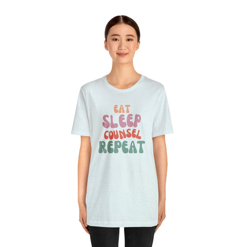 Eat Sleep Counsel Repeat T-Shirt